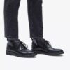 Aldwin Chukka boots i svart skinn for menn – Us