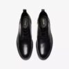 Aldwin Chukka boots i svart skinn for menn – Us