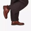 Aldwin Lace, herreOxfords i tanfarget skinn