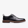 Aldwin Lace – sorte skinn-Oxfords for menn