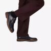 Aldwin Lace – sorte skinn-Oxfords for menn