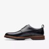 Aldwin Lace – sorte skinn-Oxfords for menn