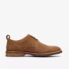 Aldwin Lace tan-fargede suede-Oxfords for menn