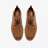 Aldwin Lace tan-fargede suede-Oxfords for menn