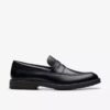Aldwin Step loafers for menn i svart skinn