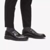 Aldwin Step loafers for menn i svart skinn