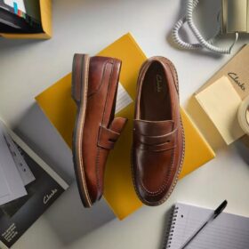Aldwin Step Mid tanfargede loafers for menn