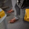 Aldwin Step Mid tanfargede loafers for menn