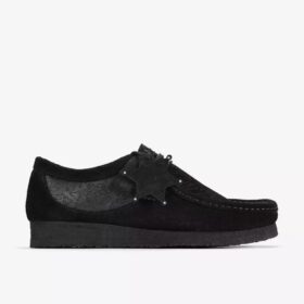 Andersson Bell X Wallabee svart broderi