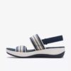 Arla Stroll Navy flerfargede Cloudsteppers™-sandaler for kvinner