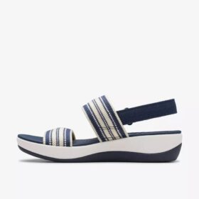 Arla Stroll Navy flerfargede Cloudsteppers™-sandaler for kvinner