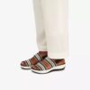 Arla Stroll svart flerfarget Cloudsteppers™-sandaler for damer