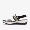 Arla Stroll svart flerfarget Cloudsteppers™-sandaler for damer