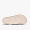 Arwell Step-flate sandaler i tan-farget skinn for damer