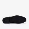 Bowburn Cap – svart skinn-Oxford for menn