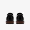 Bowburn Tip-Oxfords i svart skinn for menn