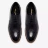 Bowburn Tip-Oxfords i svart skinn for menn