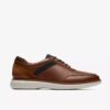 Brantin-Oxfords for menn i tanfarget skinn