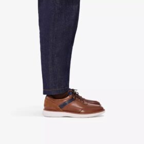 Brantin-Oxfords for menn i tanfarget skinn