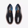 Brantin Plain – sorte skinn-Oxfords for menn