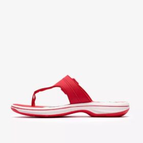 Breeze Cove Poppy Red-flip-flops for kvinner