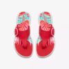 Breeze Cove Poppy Red-flip-flops for kvinner