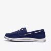 Breeze Edge Navy slip-ons for kvinner