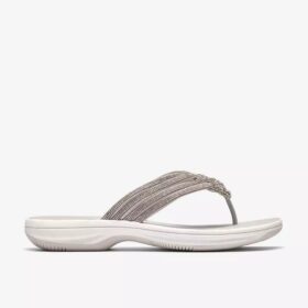 Breeze Gem Silver-flip-flop for damer