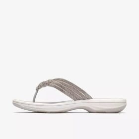 Breeze Gem Silver-flip-flop for damer