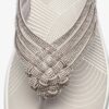 Breeze Gem Silver-flip-flop for damer