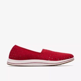 Breeze Lily Cherry slip-ons for damer