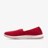 Breeze Lily Cherry slip-ons for damer