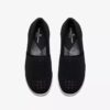 Breeze Lily svarte Slip-ons for damer