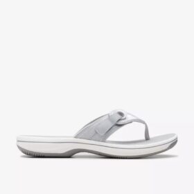 Breeze Reyna Silver Cloudsteppers™-Flip-flops for kvinner