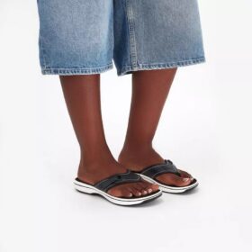Breeze Reyna svarte Cloudsteppers™-Flip-flops for kvinner