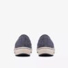 Breeze Sky Zoe marineblå Slip-ons i kanvas for damer