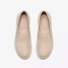 Breeze Sky Zoe Sand Canvas Slip-ons for kvinner