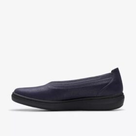 Breezesky Air Navy tekstil-slip-ons for kvinner
