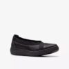 Breezesky Air svart tekstil-Slip-ons for damer