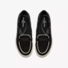 Breezesky Bay Loafers i svart kanvas for damer