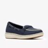 Breezesky Bay Navy Canvas-Loafers for damer