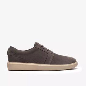 Brodin Seam grå suedesneakers for menn