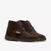 Brune Desert boots i semsket skinn for menn | Originals for menn