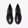 Burchill Chelsea boots i svart skinn for menn