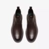 Burchill up Chelsea boots i mørkebrunt skinn for menn