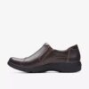 Carleigh Ray mørkebrune skinn Slip-ons for damer