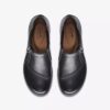 Carleigh Ray slip-ons i svart skinn for damer