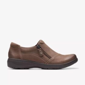 carleigh ray taupe nubuck slip ons for damer 1 280x280 - Carleigh Ray taupe nubuck-Slip-ons for damer
