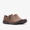 Carleigh Ray taupe nubuck-Slip-ons for damer
