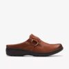 Carleigh Viola Tresko & Mules i britisk tan-nubuck for damer